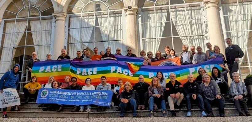 Reunión europea de la 3ª Marcha Mundial por la Paz y la No Violencia