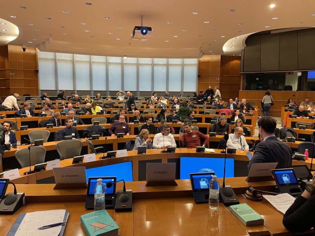 16 de abril de 2024 en el Parlamento Europeo: “Es la hora de la Renta Básica”