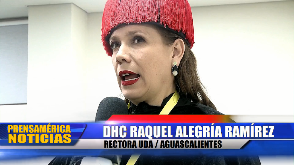 Raquel Alegría Ramírez destacada con Doctorado Honoris Causa en Aguascalientes México