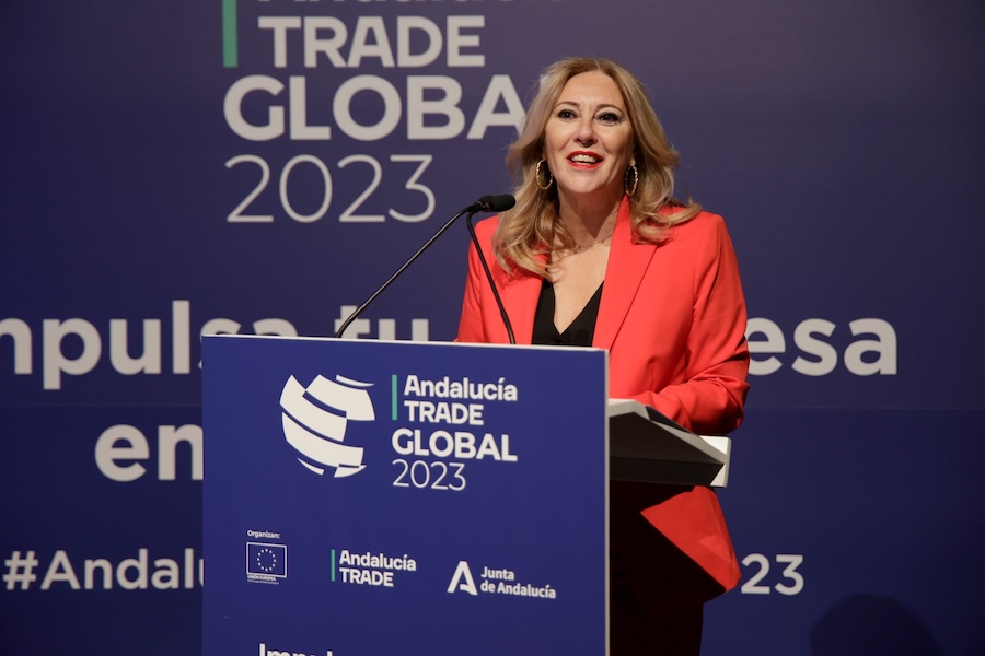 La consejera de Economía, Carolina España, inaugurará Andalucía TRADE GLOBAL 2025