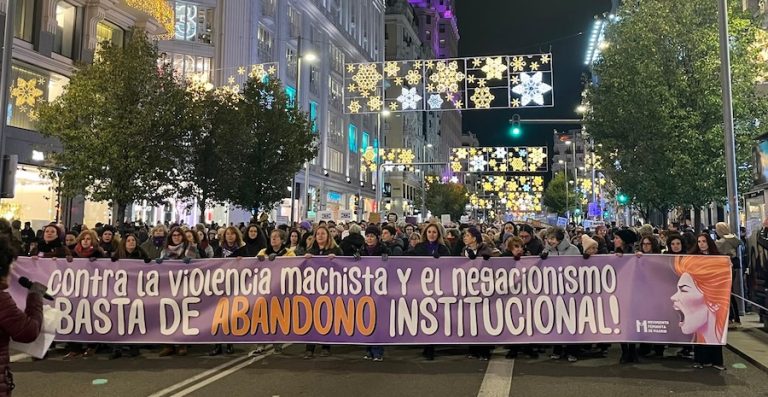Feministas denuncian la violencia machista como terrorismo